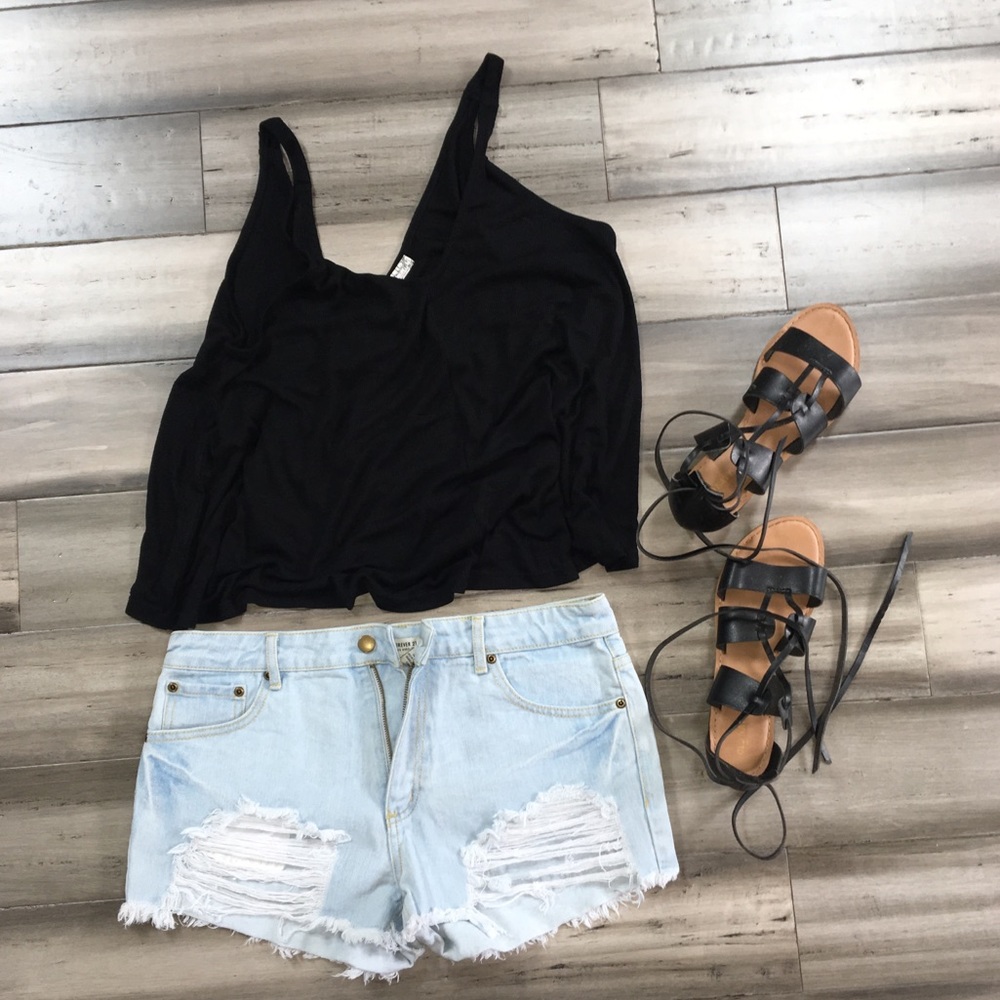Jean shorts